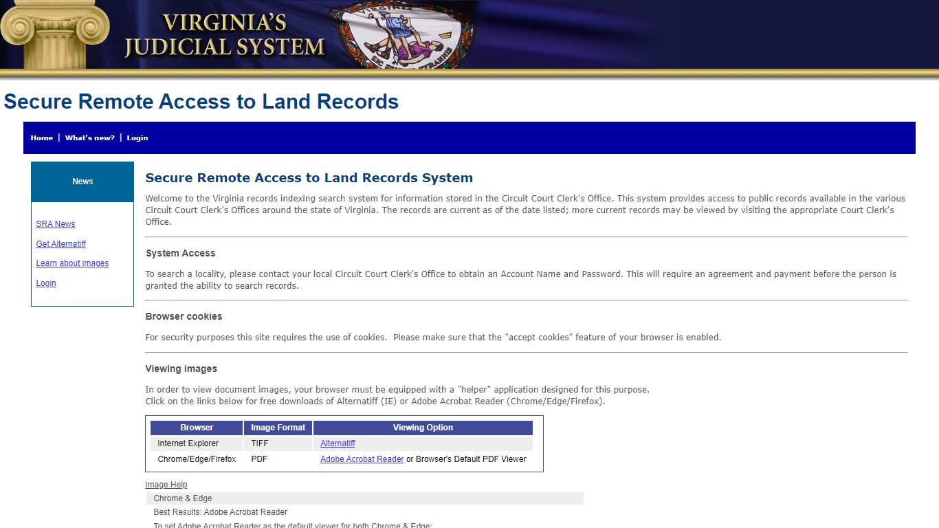 Supreme Court of Virginia - Records Search - Judiciary of Virginia